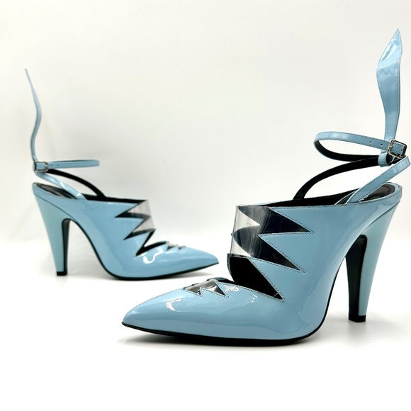 Calvin Klein 205W39NYC Celeste ankle strap heels SZ 38.5